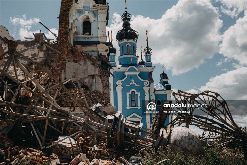 Traces of Russia-Ukraine war in Donetsk Oblast