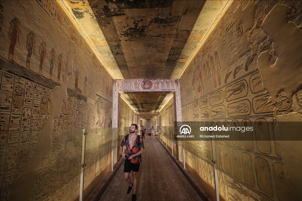 Luksor'daki 9. Ramses'in mezarı