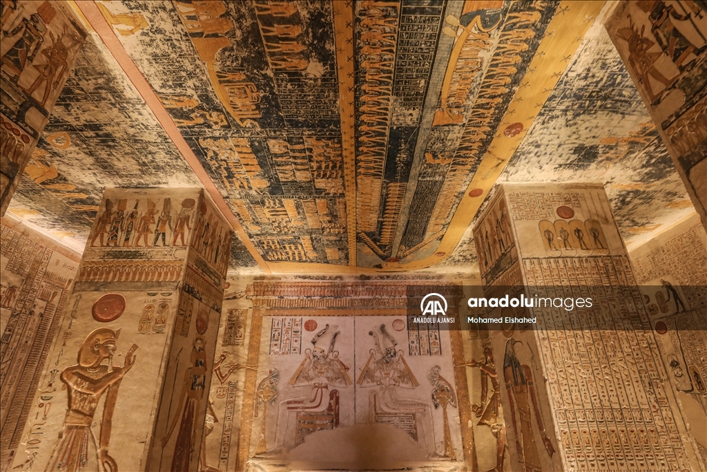 Luksor'daki 5. Ramses ve 6. Ramses'in mezarları