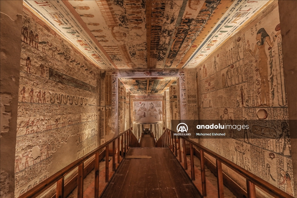 Luksor'daki 5. Ramses ve 6. Ramses'in mezarları