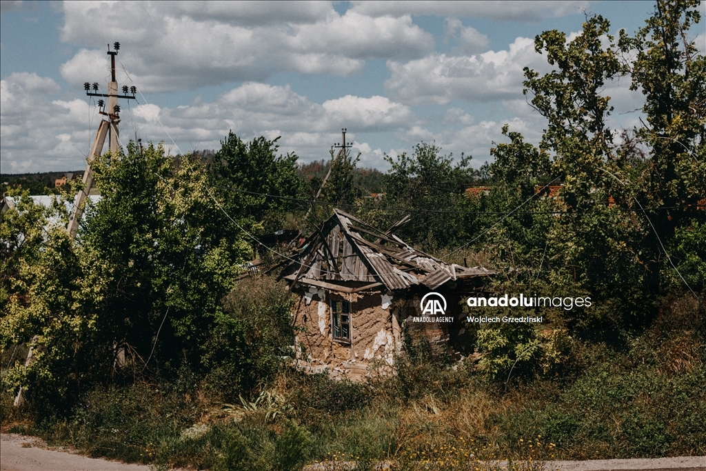 Traces of Russia-Ukraine war in Donetsk Oblast