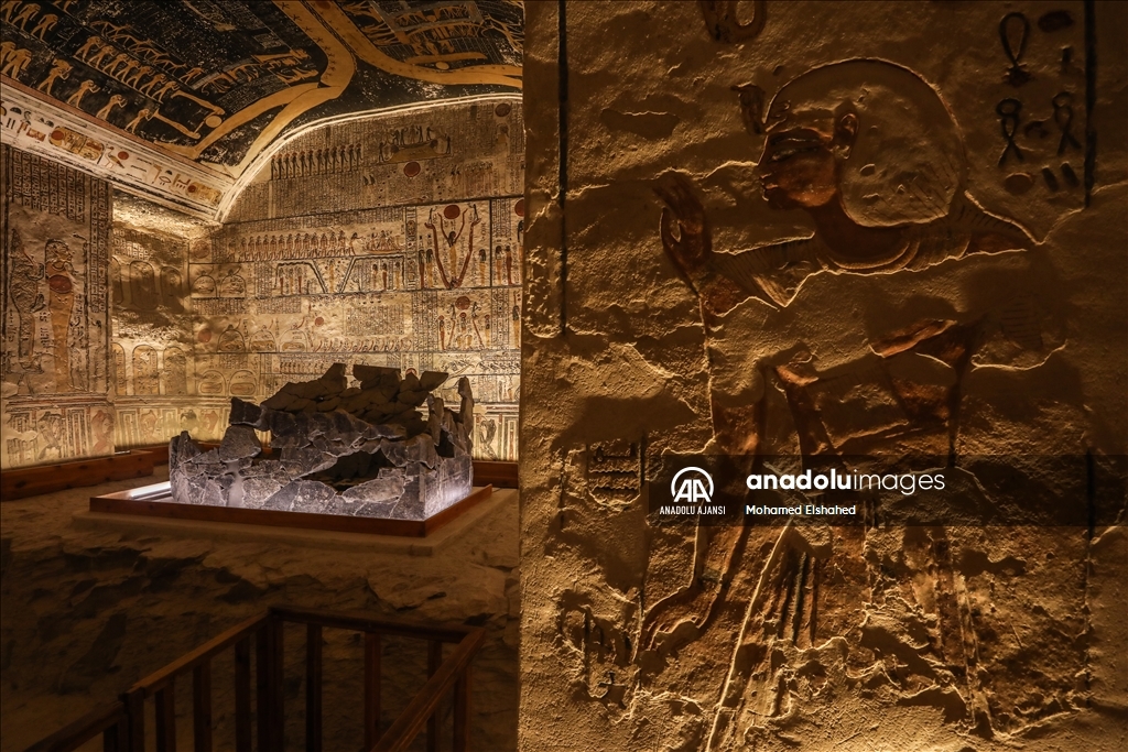 Luksor'daki 5. Ramses ve 6. Ramses'in mezarları