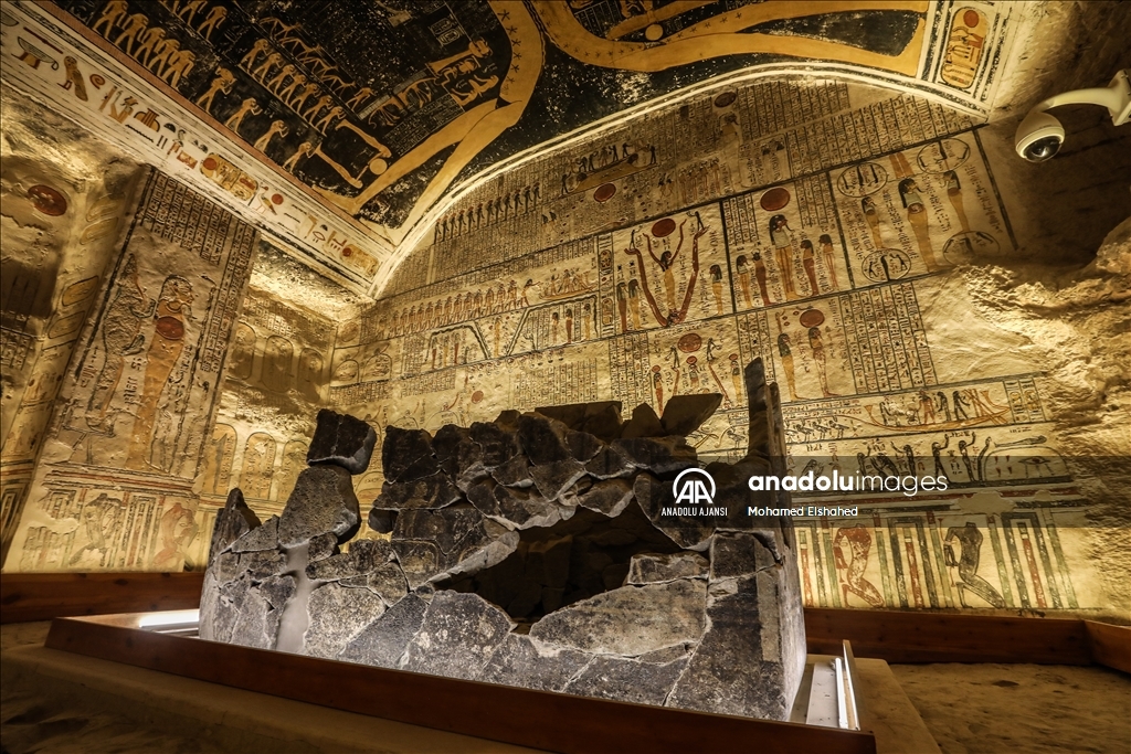 Luksor'daki 5. Ramses ve 6. Ramses'in mezarları