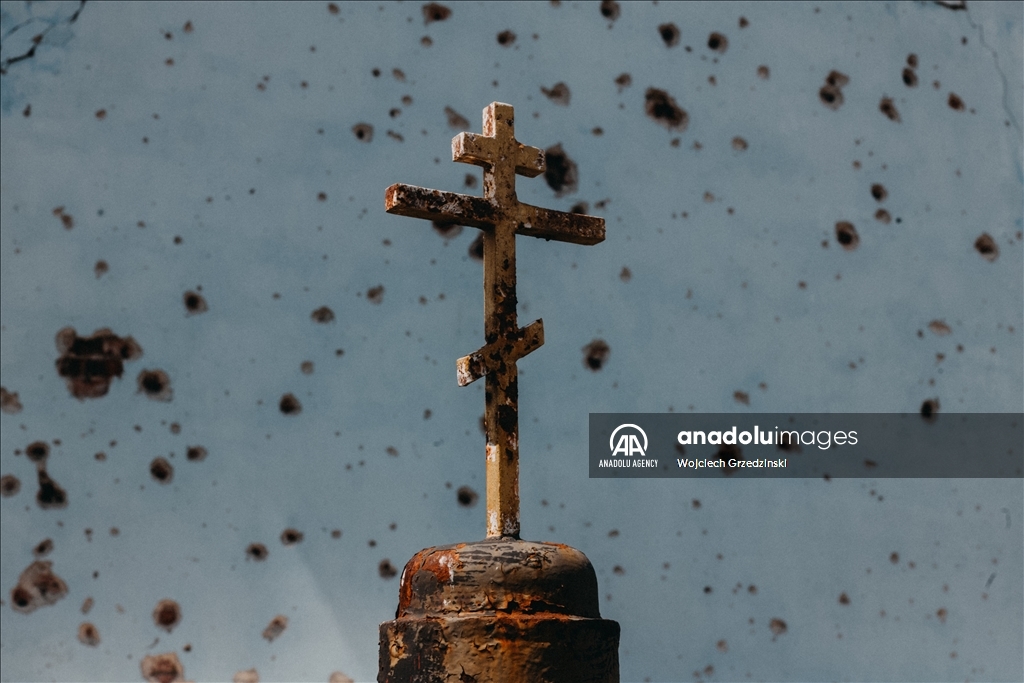 Traces of Russia-Ukraine war in Donetsk Oblast