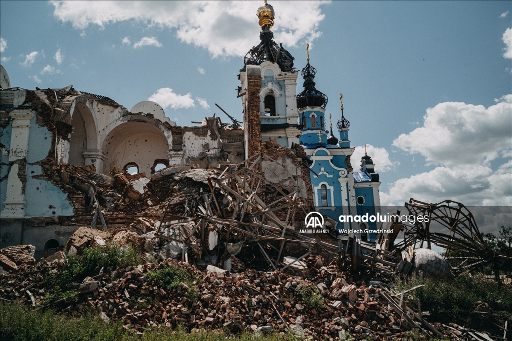 Traces of Russia-Ukraine war in Donetsk Oblast