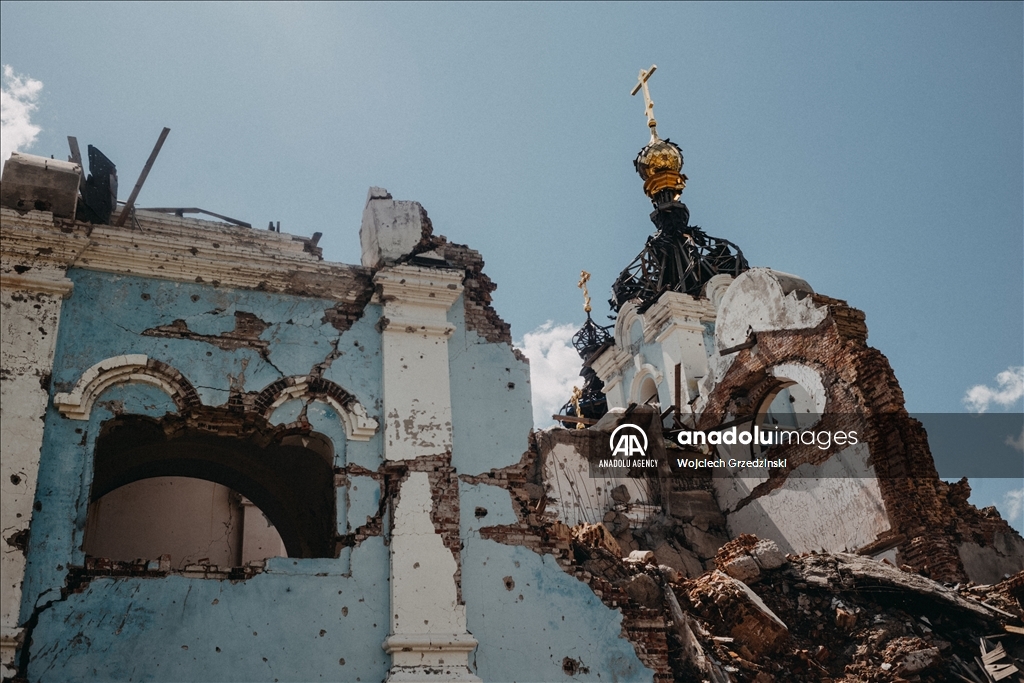 Traces of Russia-Ukraine war in Donetsk Oblast