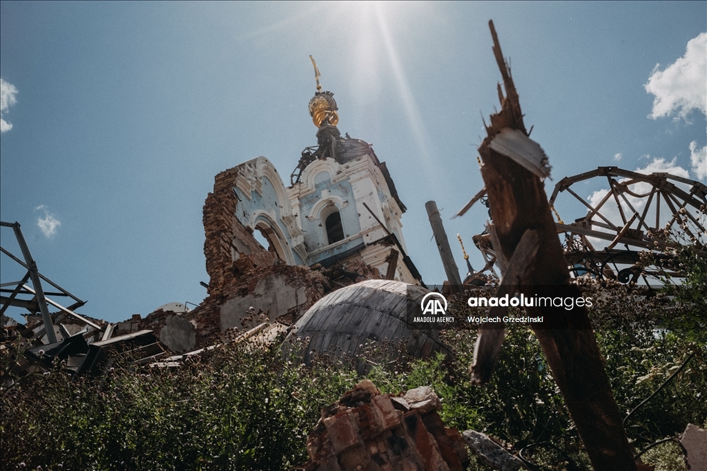 Traces of Russia-Ukraine war in Donetsk Oblast