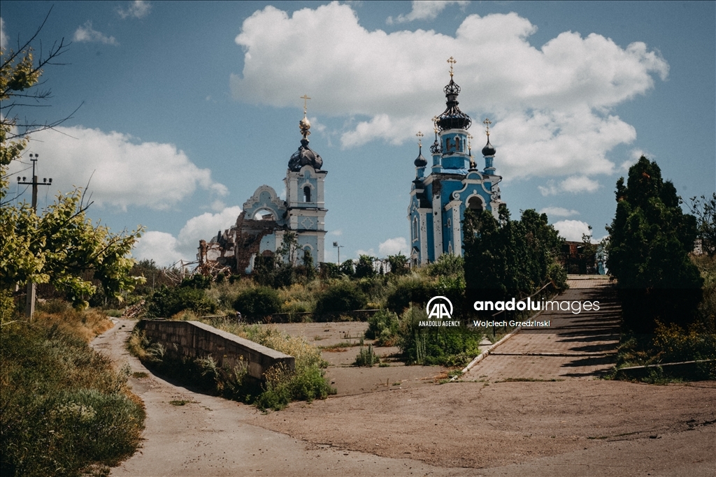 Traces of Russia-Ukraine war in Donetsk Oblast