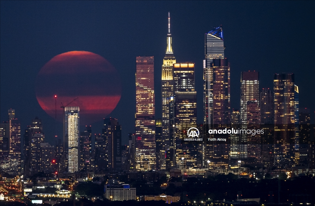 New York'ta Süper Ay