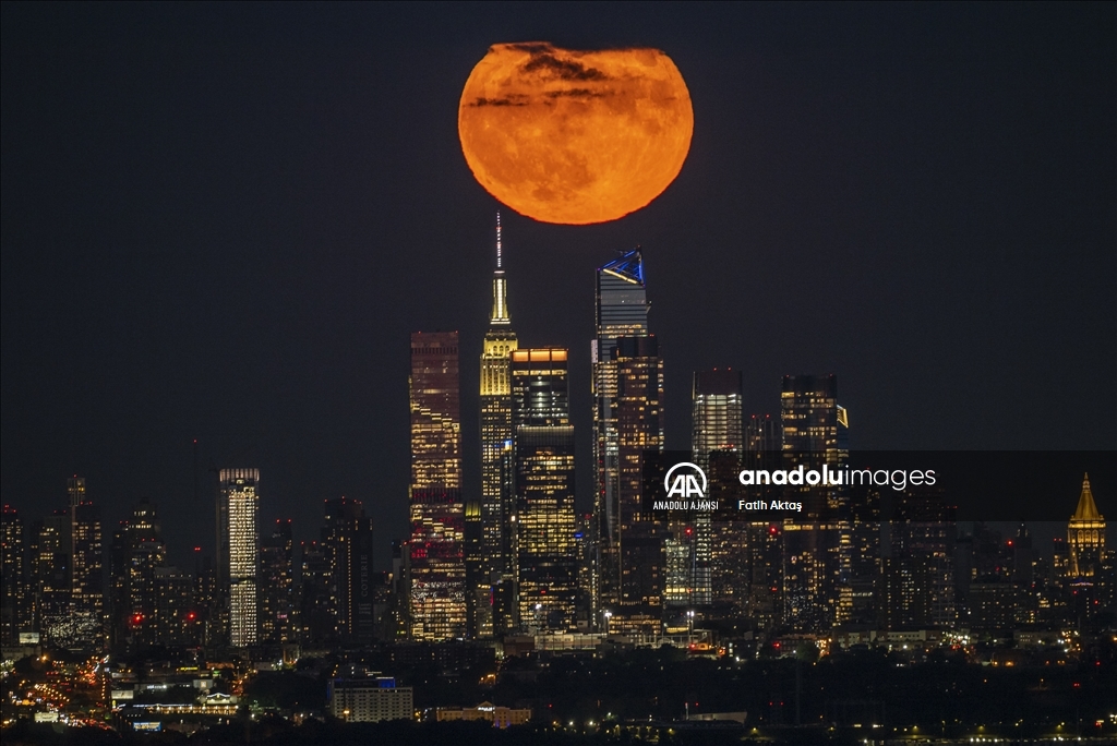 New York'ta Süper Ay