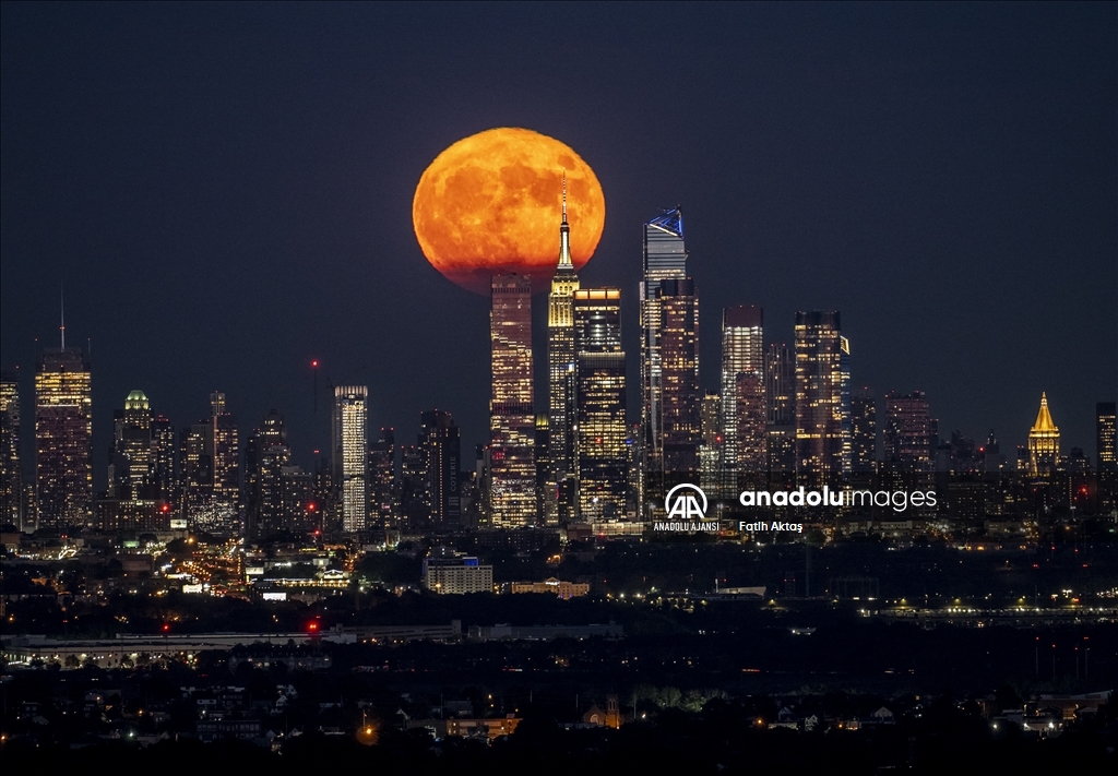 New York'ta Süper Ay