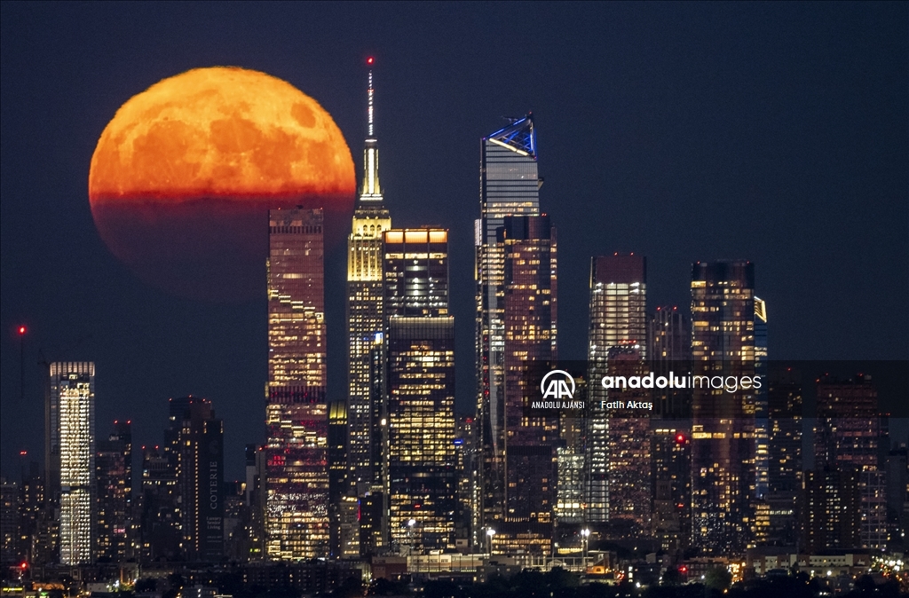 New York'ta Süper Ay