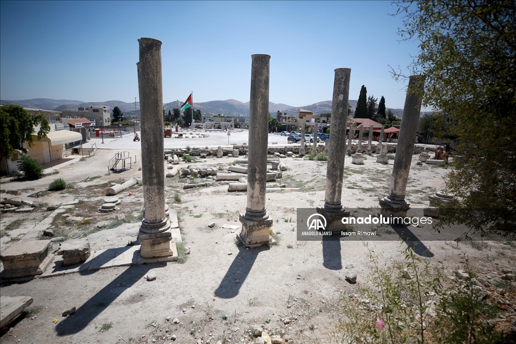 Filistin'in tarihi Sebastia beldesi İsrail'in "Yahudileştirme" tehdidiyle karşı karşıya