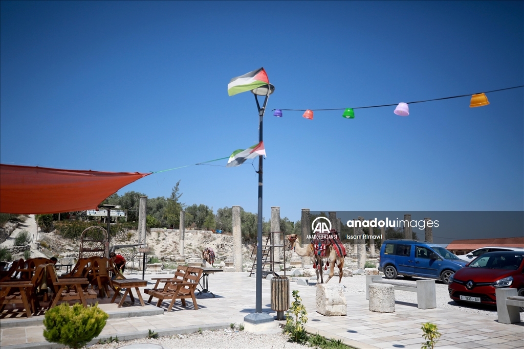 Filistin'in tarihi Sebastia beldesi İsrail'in "Yahudileştirme" tehdidiyle karşı karşıya