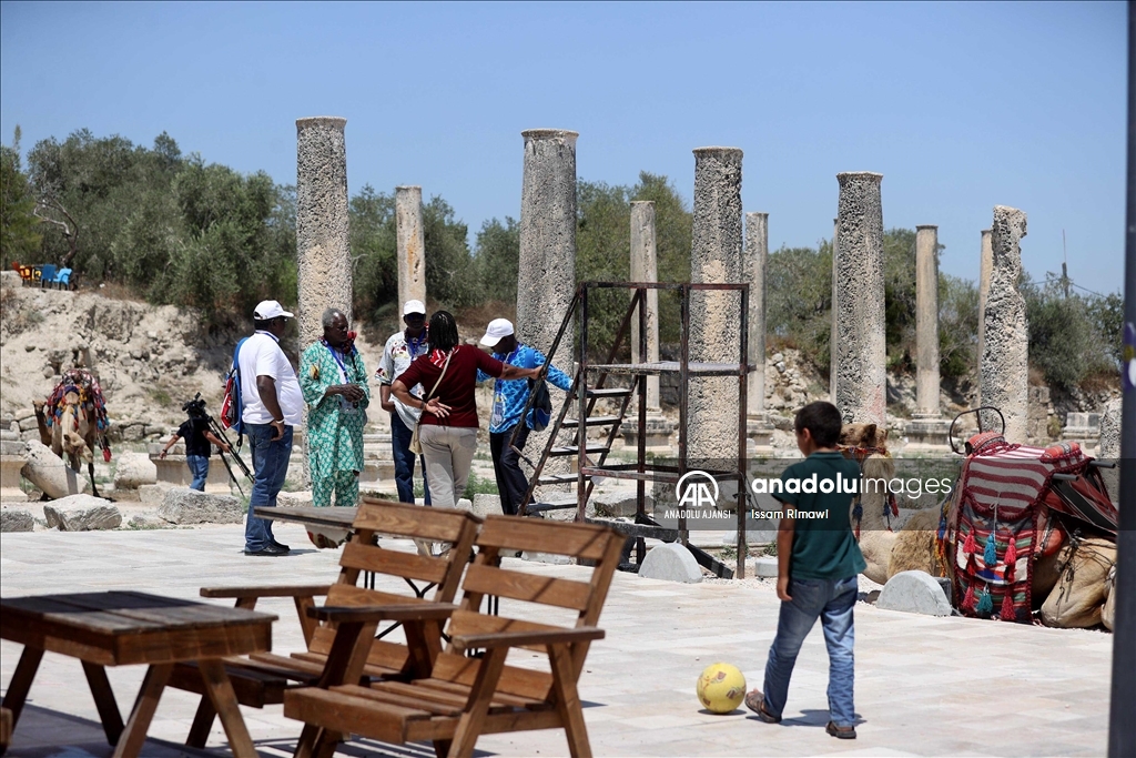 Filistin'in tarihi Sebastia beldesi İsrail'in "Yahudileştirme" tehdidiyle karşı karşıya