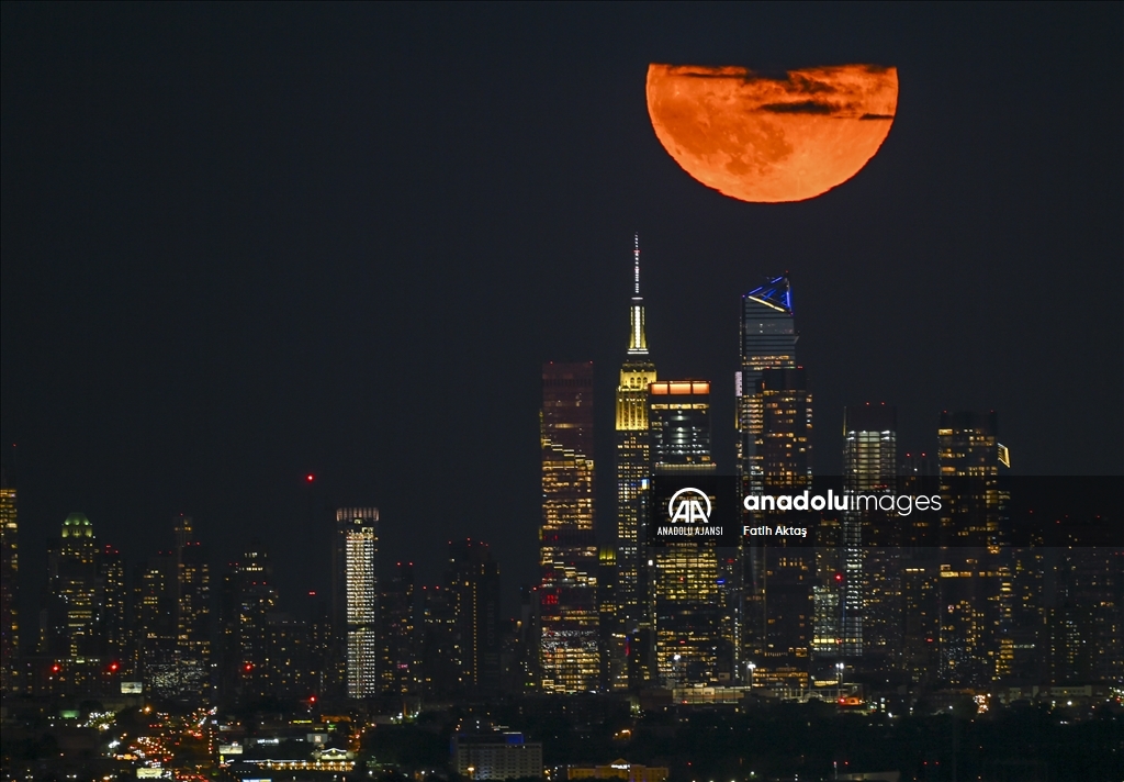 New York'ta Süper Ay