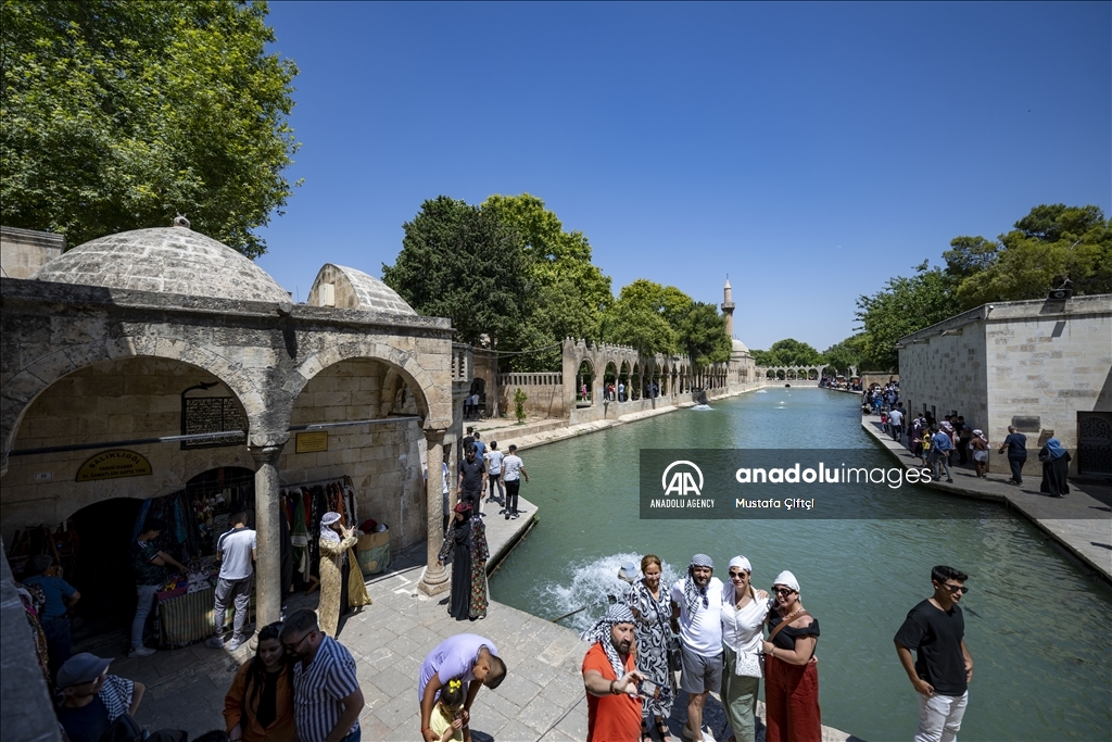 Pool of Abraham in Turkiye's Sanliurfa