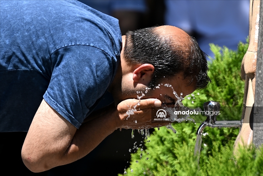 Başkentte sıcak hava