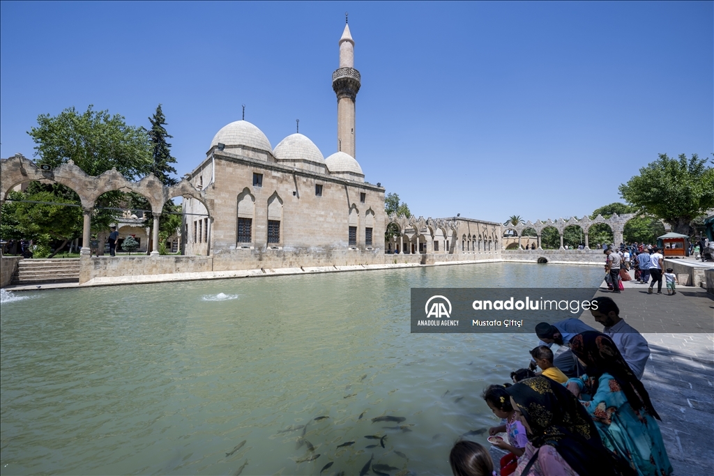 Pool of Abraham in Turkiye's Sanliurfa