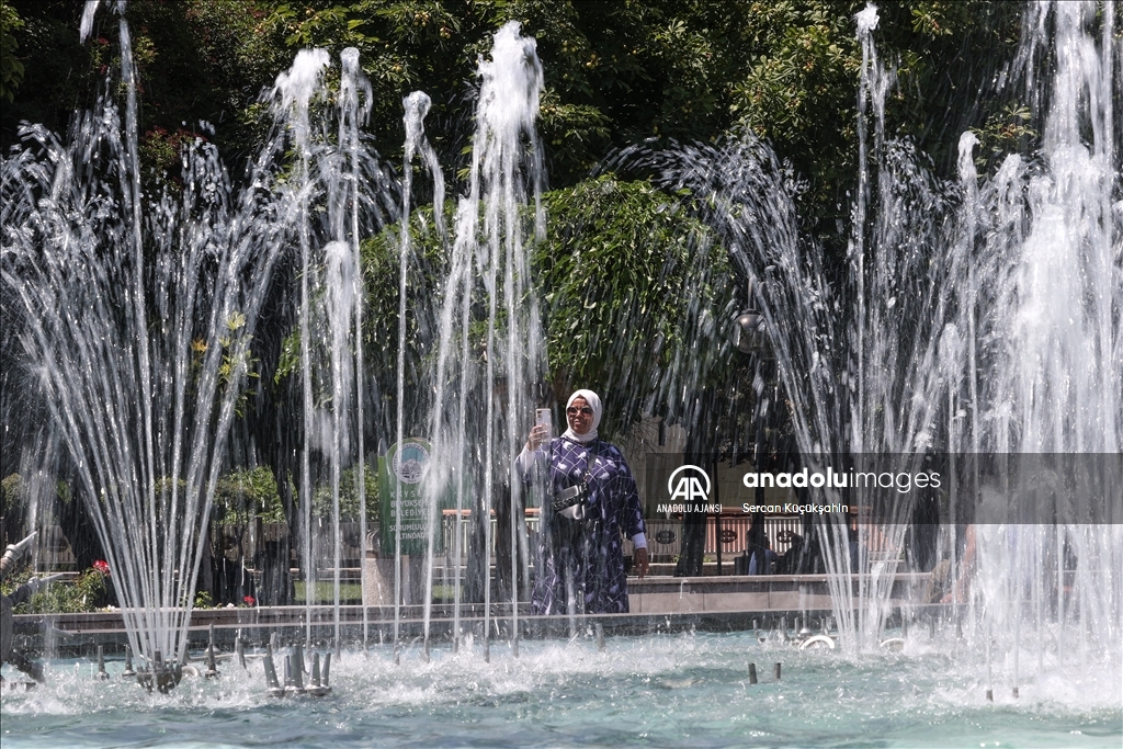 Kayseri'de sıcak hava