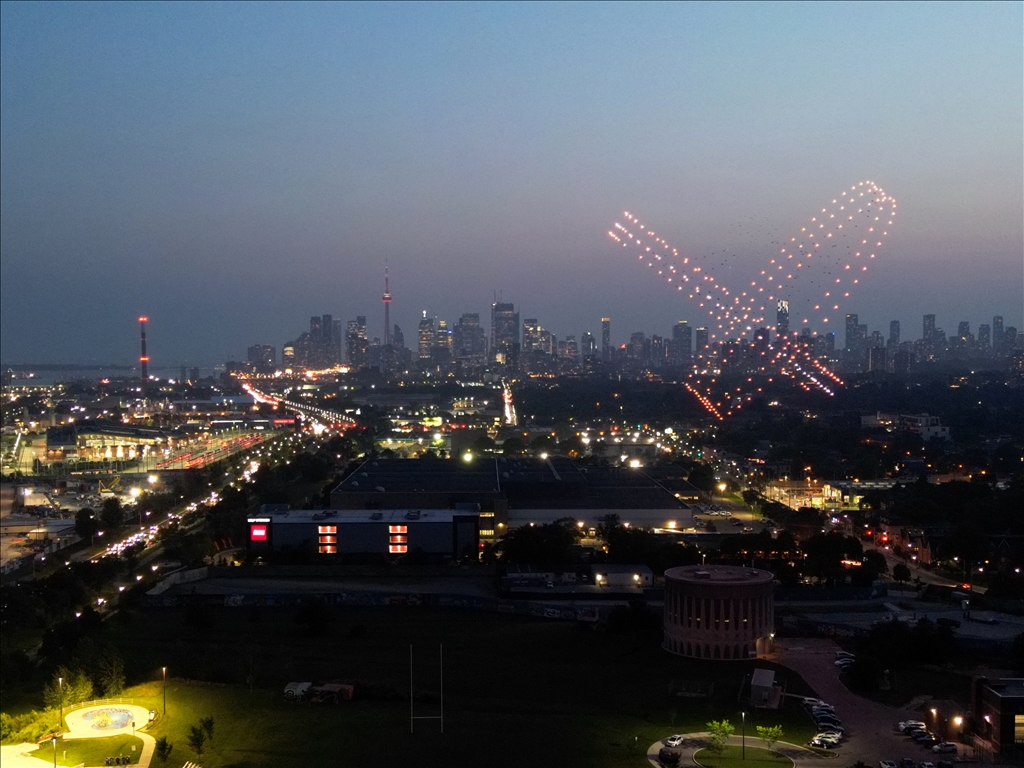 Tennis Canada Drone Show