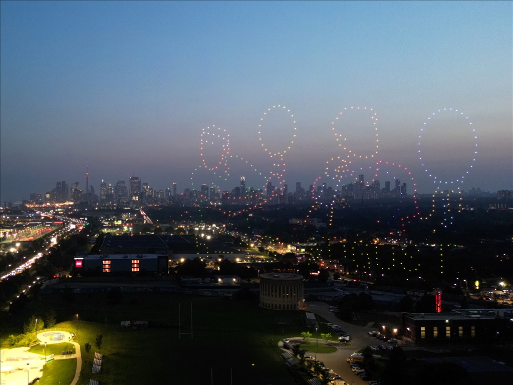 Tennis Canada Drone Show