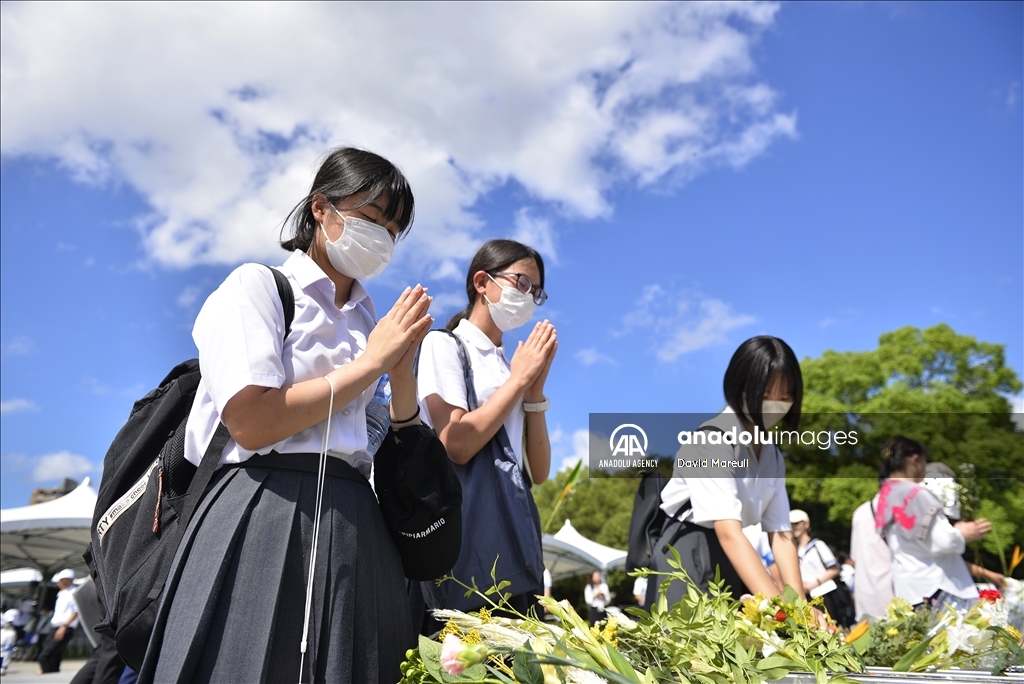 78th anniversary of the world's first atomic bombing in Hiroshima