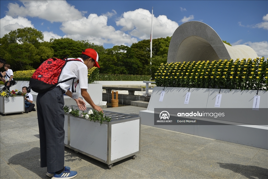 78th anniversary of the world's first atomic bombing in Hiroshima