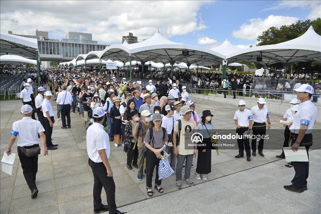 78th anniversary of the world's first atomic bombing in Hiroshima