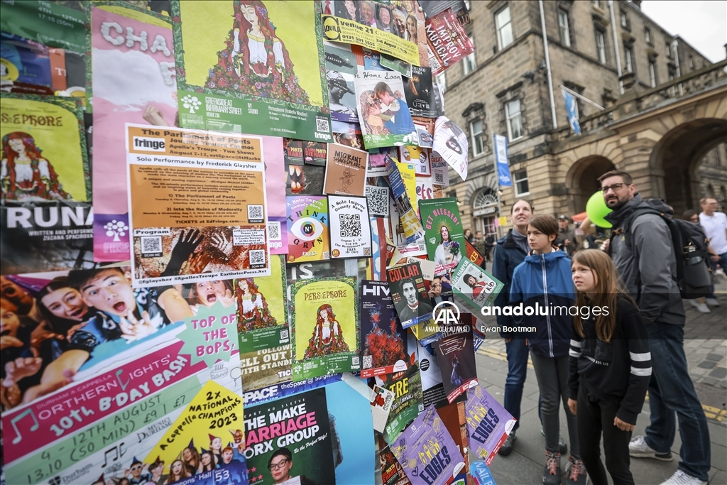 Dünyanın en büyük sahne sanatları festivali Fringe Festival Edinburgh'da düzenlendi