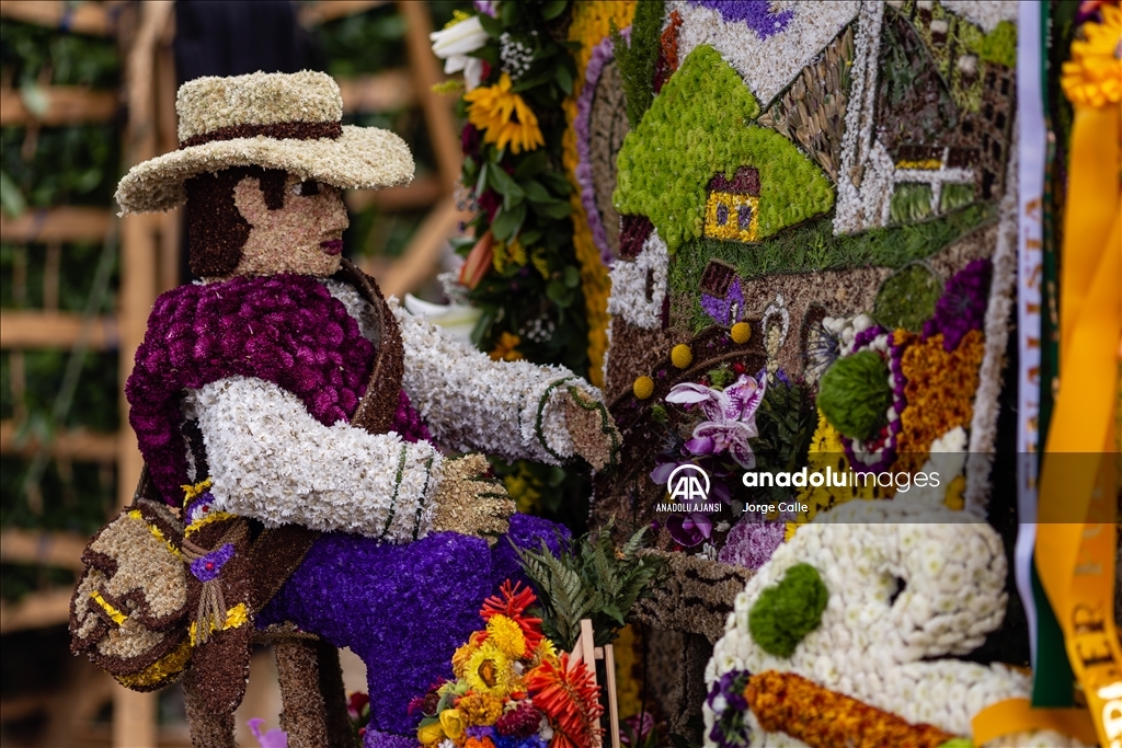 Kolombiya'daki Medellin Çiçek Festivali