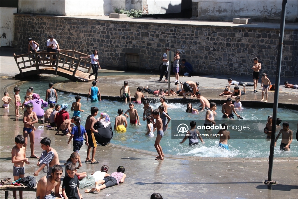 Güneydoğu kavurucu sıcakların etkisinde