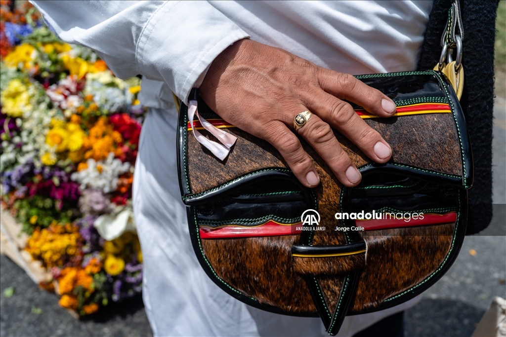 Kolombiya'daki Medellin Çiçek Festivali