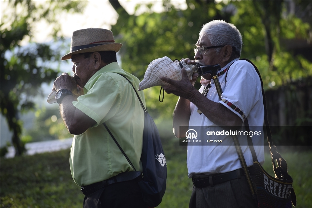 El Salvador'da 'Uluslararası Dünya Yerli Halklar Günü'