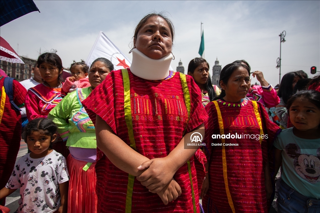 Meksika'da ''Uluslararası Dünya Yerli Halklar Günü''