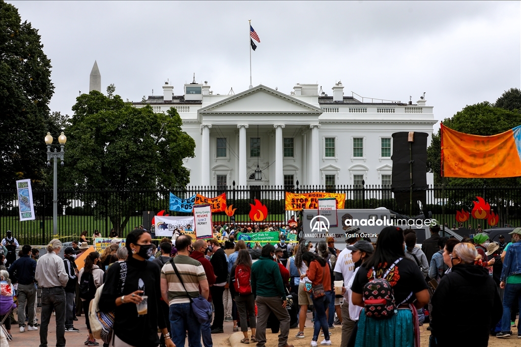 Washington'da Yerli Halklar Günü gösterileri ikinci gününde