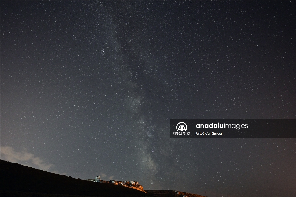 Perseid meteor shower in Ankara