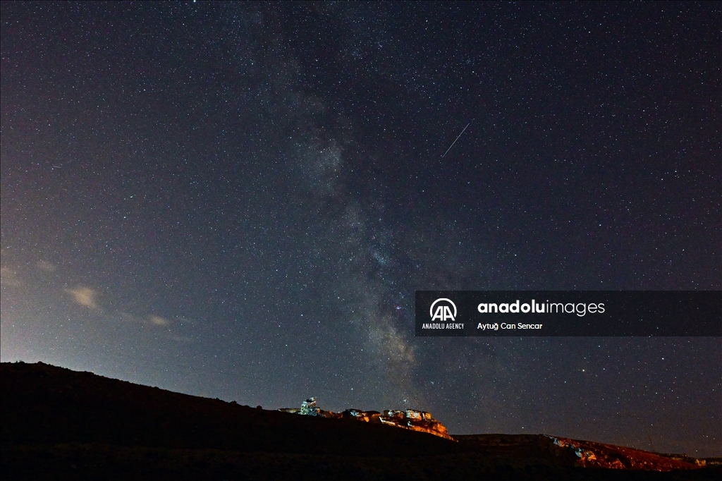 Perseid meteor shower in Ankara