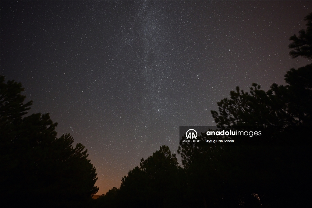 Perseid meteor shower in Ankara