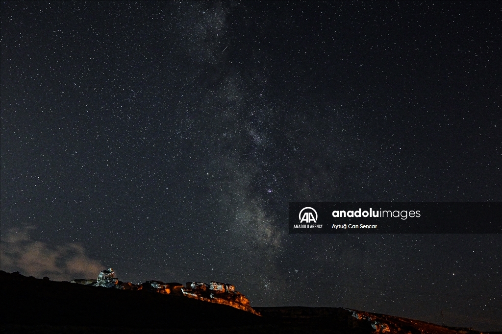 Perseid meteor shower in Ankara