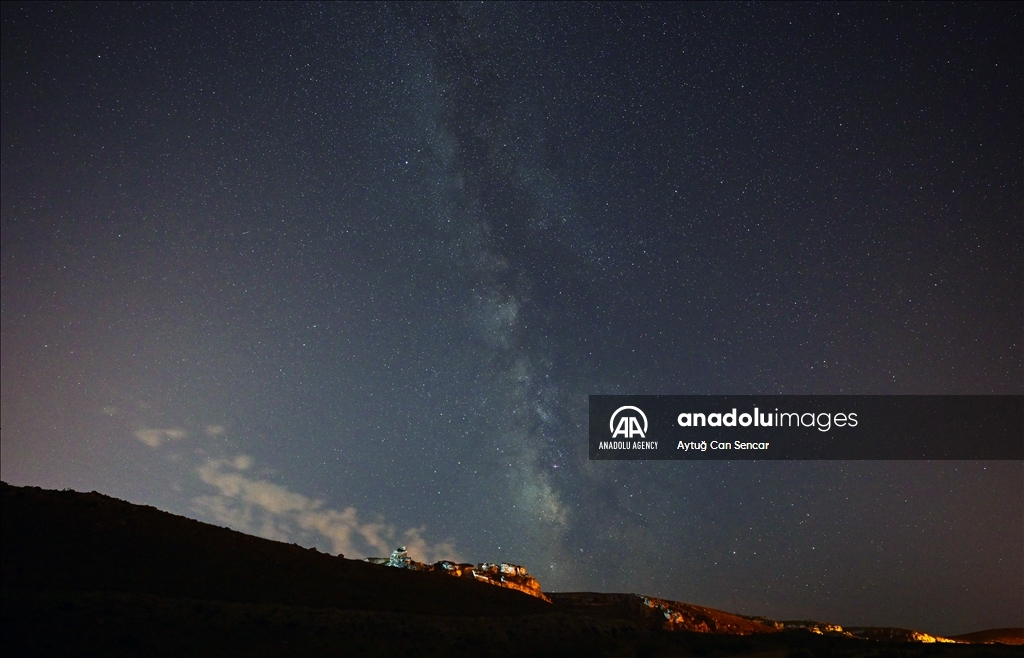 Perseid meteor shower in Ankara