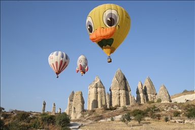 Figurični baloni ukrasili nebo iznad Kapadokije 