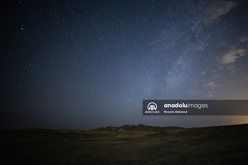 İsrail'de Perseid meteor yağmuru