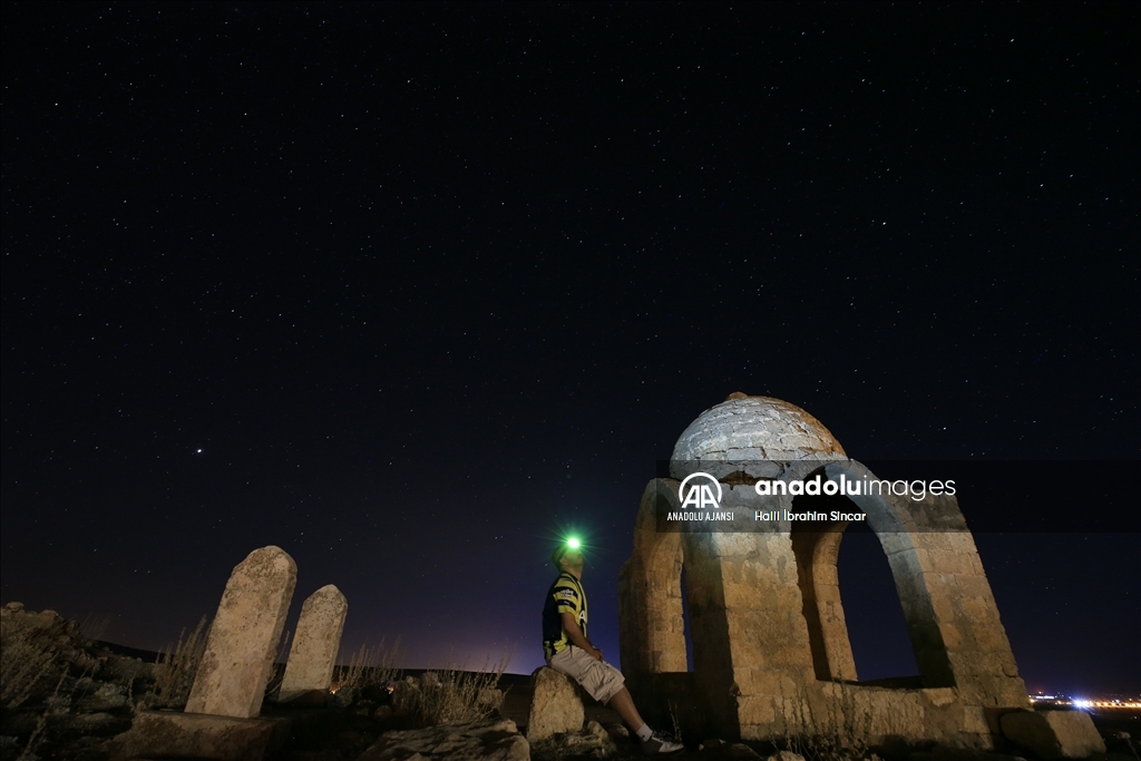 Mardin'de Perseid meteor yağmuru