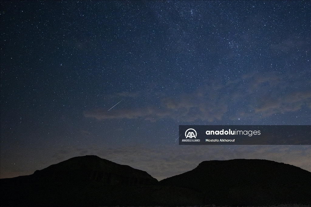 İsrail'de Perseid meteor yağmuru