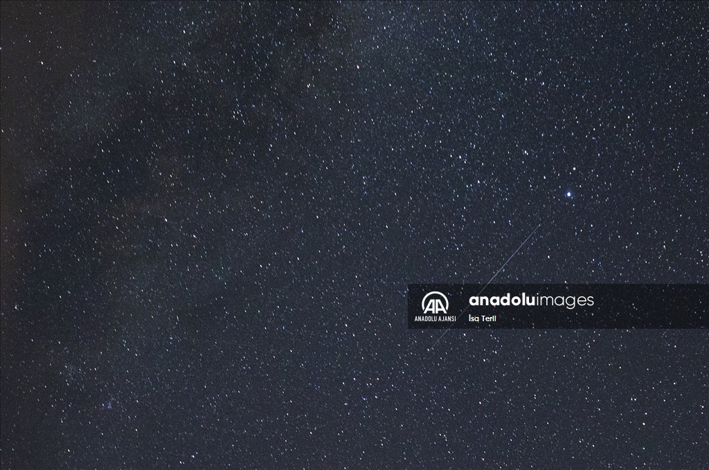 Bolu’da Perseid meteor yağmuru