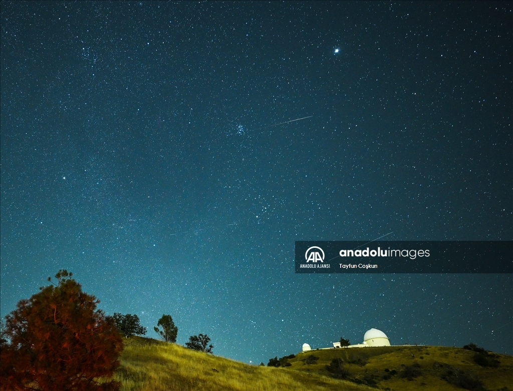 ABD'de 'Perseid meteor yağmuru'