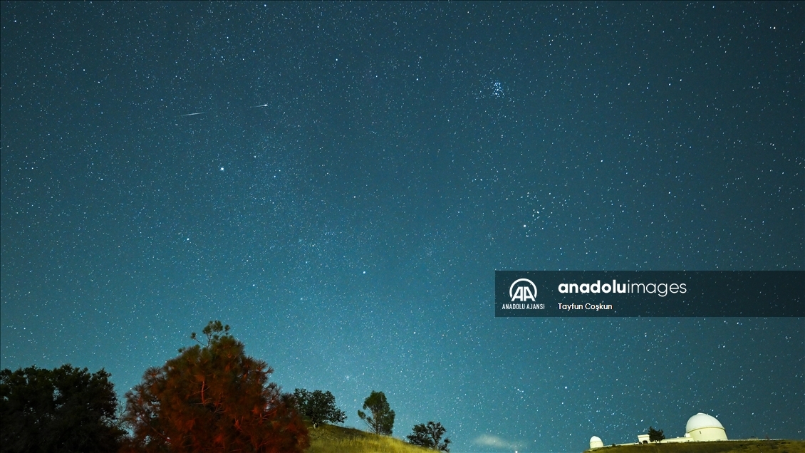ABD'de 'Perseid meteor yağmuru'