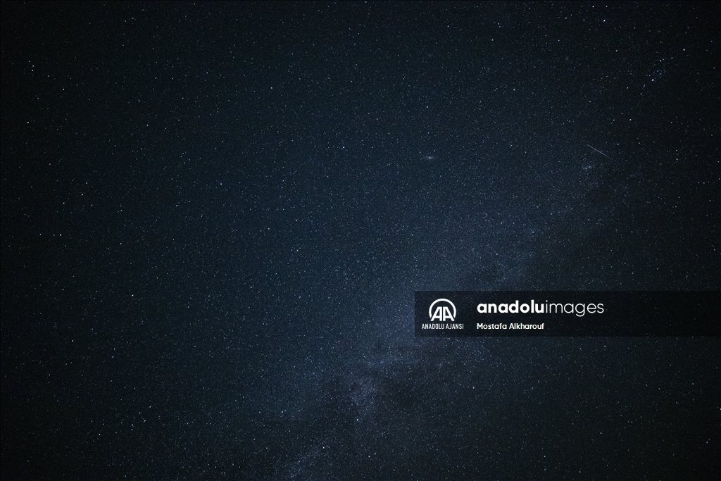 İsrail'de Perseid meteor yağmuru