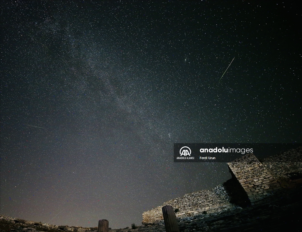 Aydın'da Perseid meteor yağmuru